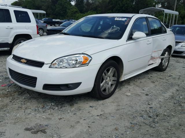 2G1WG5EK7B1209538 - 2011 CHEVROLET IMPALA WHITE photo 2