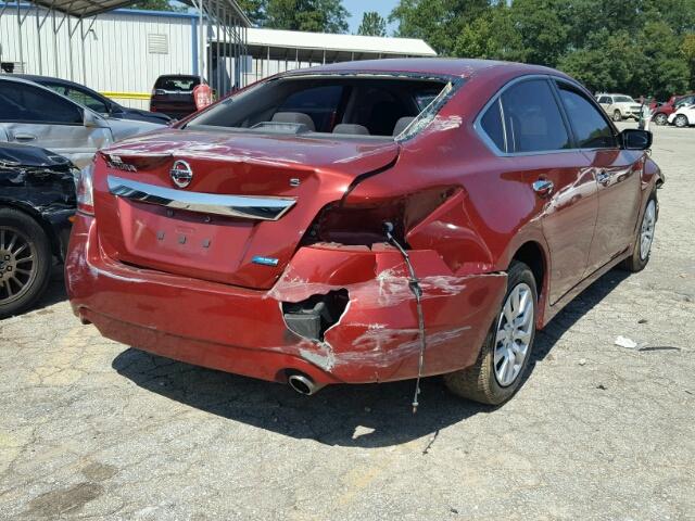 1N4AL3AP0EN350205 - 2014 NISSAN ALTIMA RED photo 4