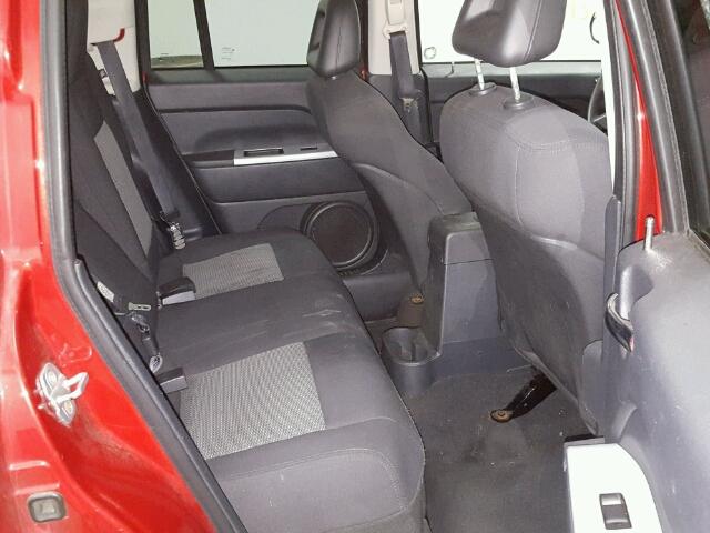 1J8FT47W58D522302 - 2008 JEEP COMPASS SP RED photo 6