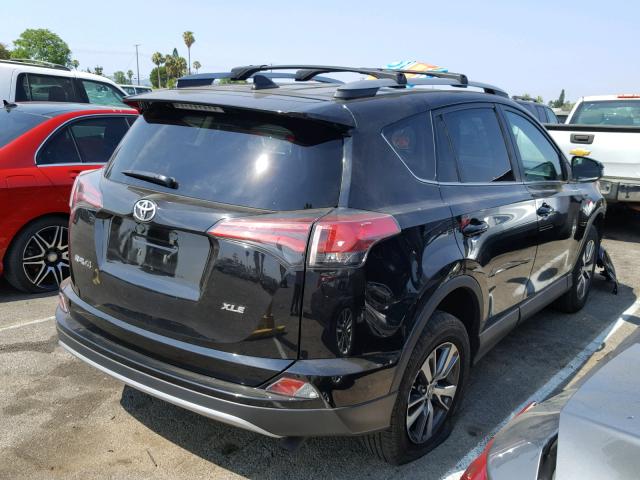 2T3WFREV0JW406200 - 2018 TOYOTA RAV4 ADVEN BLACK photo 4