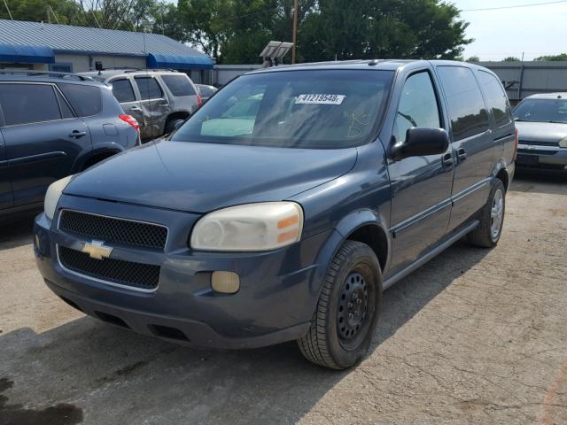 1GNDV03L35D251255 - 2005 CHEVROLET UPLANDER BLUE photo 2