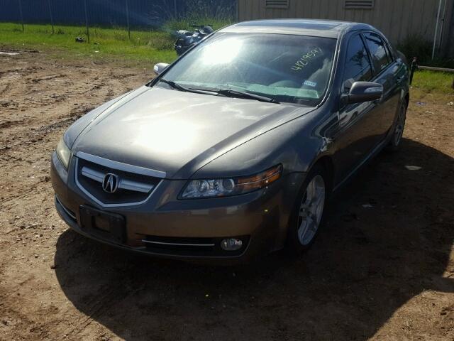 19UUA66287A001509 - 2007 ACURA TL BROWN photo 2