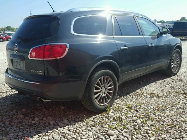 5GAEV23D29J210366 - 2009 BUICK ENCLAVE CX BLACK photo 4