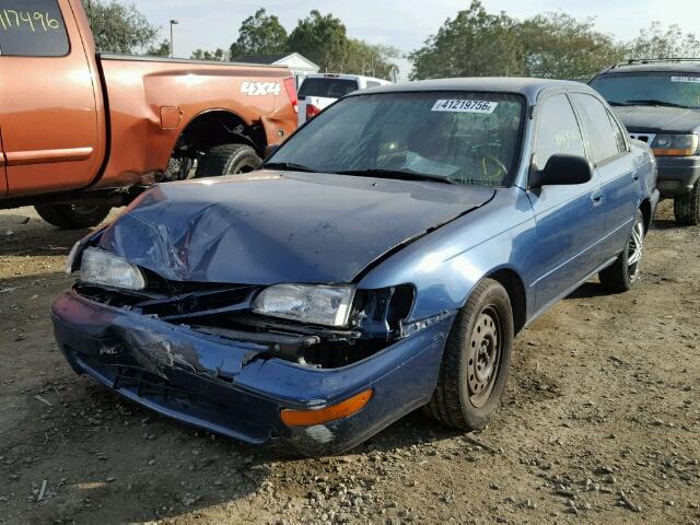 1NXBA02E4VZ584428 - 1997 TOYOTA COROLLA/CE BLUE photo 2