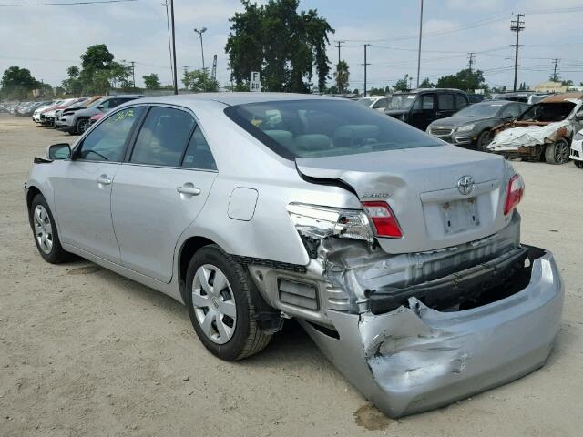 4T4BE46KX9R123645 - 2009 TOYOTA CAMRY BASE SILVER photo 3