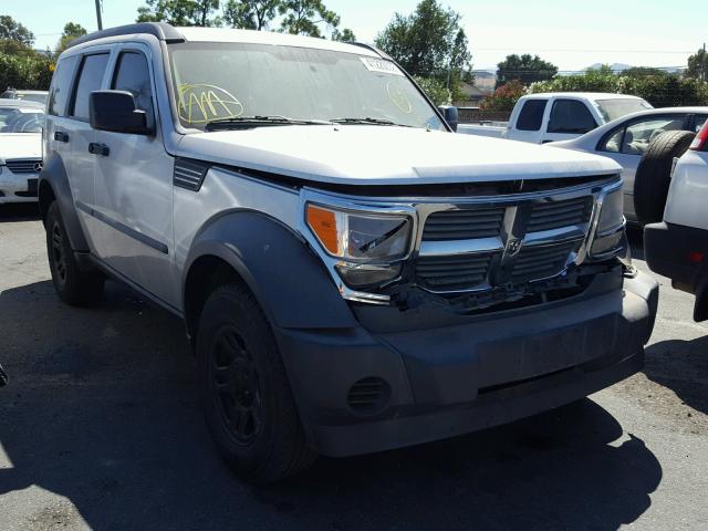 1D8GT28K48W233834 - 2008 DODGE NITRO SXT SILVER photo 1