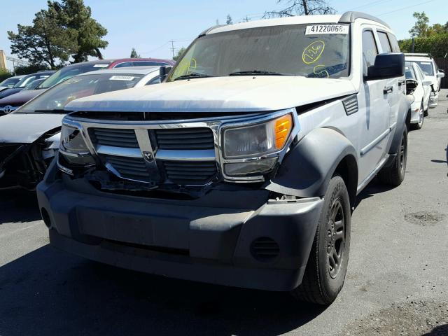 1D8GT28K48W233834 - 2008 DODGE NITRO SXT SILVER photo 2