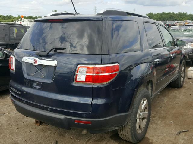 5GZER23D99J115451 - 2009 SATURN OUTLOOK XR ლურჯი ფოტო 4