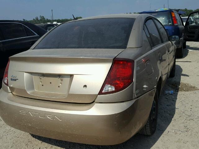 1G8AJ55F37Z165987 - 2007 SATURN ION LEVEL GOLD photo 4