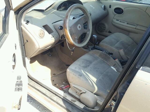 1G8AJ55F37Z165987 - 2007 SATURN ION LEVEL GOLD photo 9