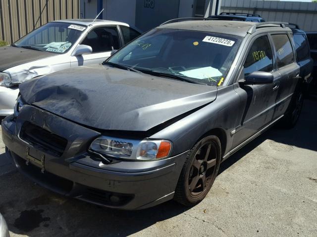 YV1SJ527362542651 - 2006 VOLVO V70 R CHARCOAL photo 2