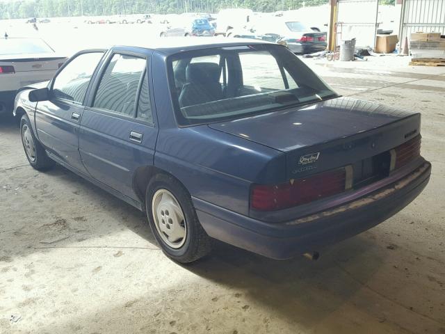 1G1LD5546TY147688 - 1996 CHEVROLET CORSICA BLUE photo 3