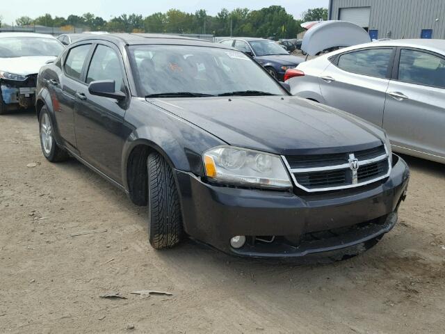 1B3LC56KX8N572042 - 2008 DODGE AVENGER SX BLACK photo 1