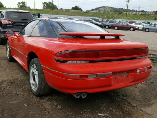 JB3BM54J9PY007071 - 1993 DODGE STEALTH ES RED photo 3