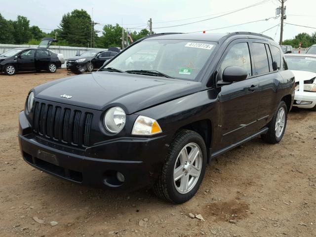 1J8FT47W58D780920 - 2008 JEEP COMPASS SP BLACK photo 2