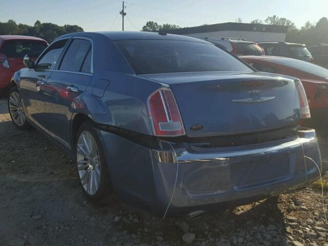 2C3CA6CT1BH581112 - 2011 CHRYSLER 300C BLUE photo 3