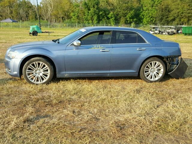 2C3CA6CT1BH581112 - 2011 CHRYSLER 300C BLUE photo 9