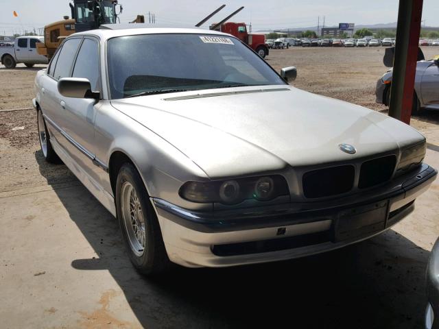 WBAGH83491DP22644 - 2001 BMW 740 IL SILVER photo 1