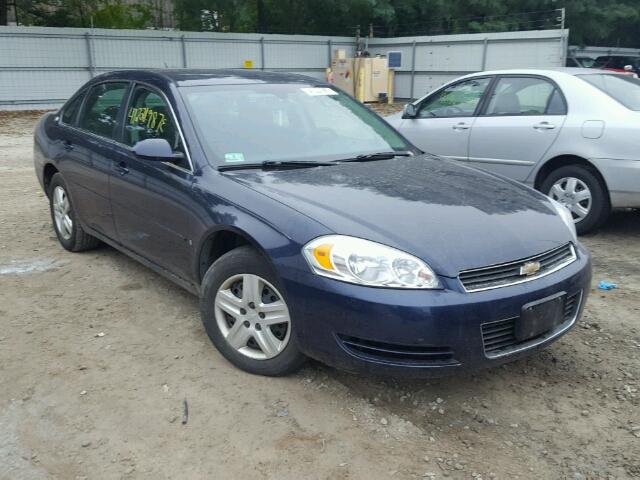 2G1WB58N389122668 - 2008 CHEVROLET IMPALA BLUE photo 1