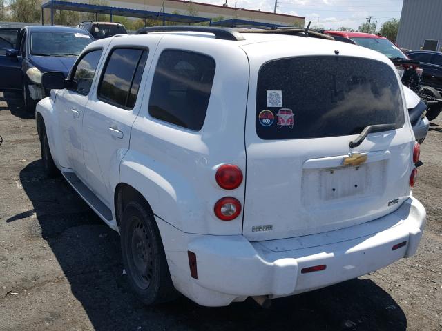 3GNBAADB0AS642369 - 2010 CHEVROLET HHR LS WHITE photo 3
