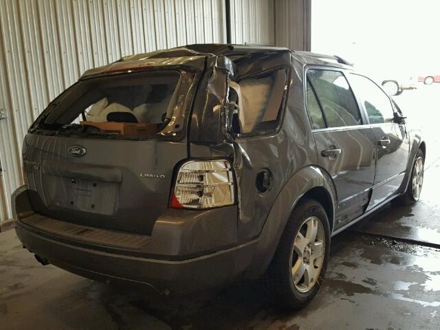 1FMDK06156GA45281 - 2006 FORD FREESTYLE GRAY photo 4