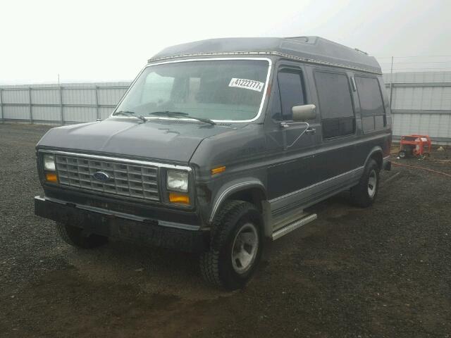 1FDEE14N5KHA91060 - 1989 FORD ECONOLINE TWO TONE photo 2