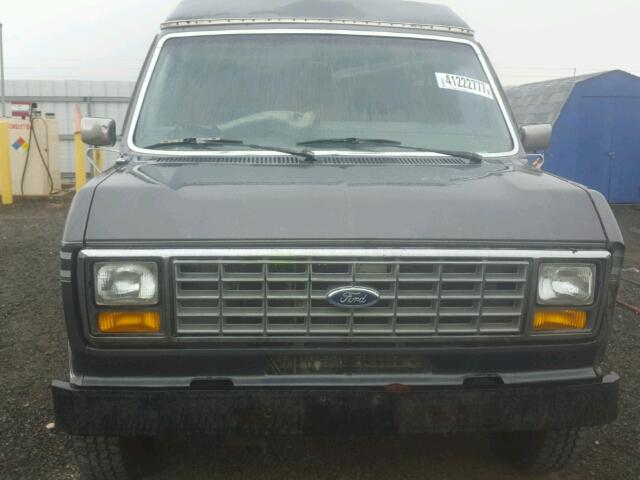 1FDEE14N5KHA91060 - 1989 FORD ECONOLINE TWO TONE photo 9