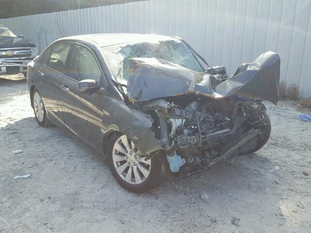 1HGCR2F88FA086996 - 2015 HONDA ACCORD EXL GRAY photo 1