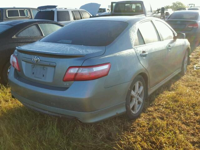 4T1BE46K57U574554 - 2007 TOYOTA CAMRY NEW GREEN photo 4