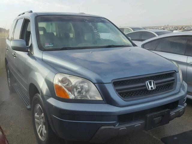 5FNYF18585B042867 - 2005 HONDA PILOT EXL GREEN photo 1