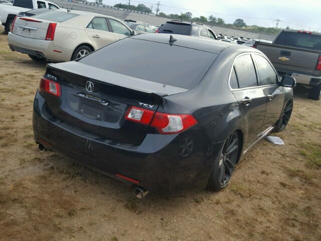 JH4CU266996005927 - 2009 ACURA TSX BLACK photo 4