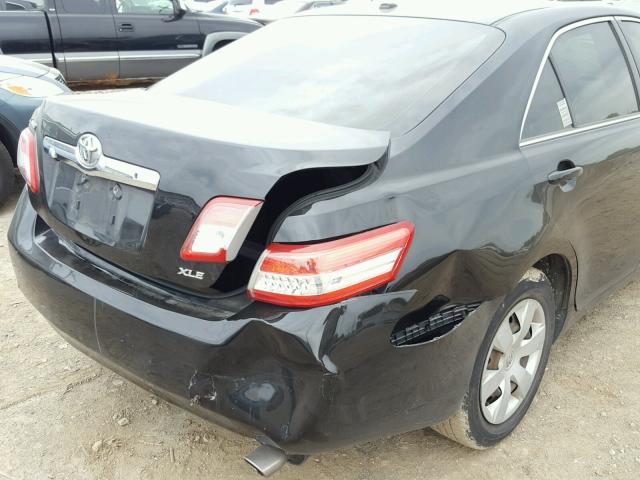 4T4BF3EK0BR102379 - 2011 TOYOTA CAMRY BASE BLACK photo 9