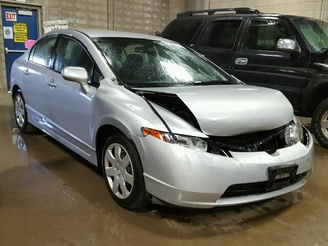 1HGFA16547L120104 - 2007 HONDA CIVIC SILVER photo 1