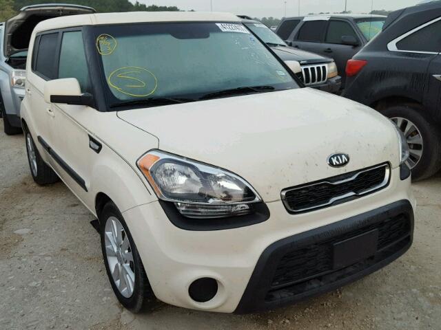 KNDJT2A52D7546023 - 2013 KIA SOUL WHITE photo 1