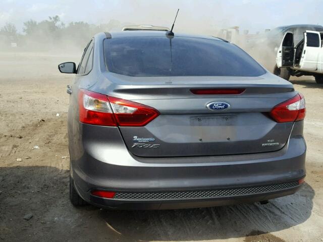 1FADP3F23EL448042 - 2014 FORD FOCUS SE CHARCOAL photo 9