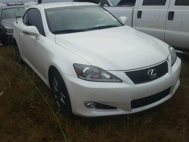 JTHFF2C28F2533341 - 2015 LEXUS IS 250 WHITE photo 1