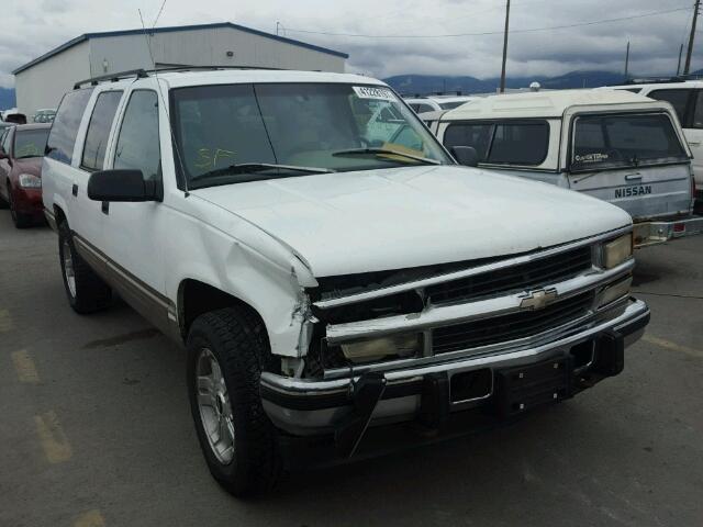 1GNFK16R4TJ347109 - 1996 CHEVROLET SUBURBAN WHITE photo 1