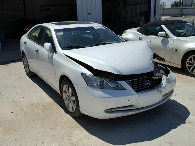 JTHBJ46G992331144 - 2009 LEXUS ES 350 WHITE photo 1