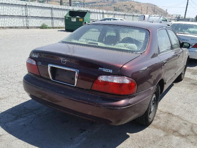 1YVGF22D025287588 - 2002 MAZDA 626 ES GREEN photo 4