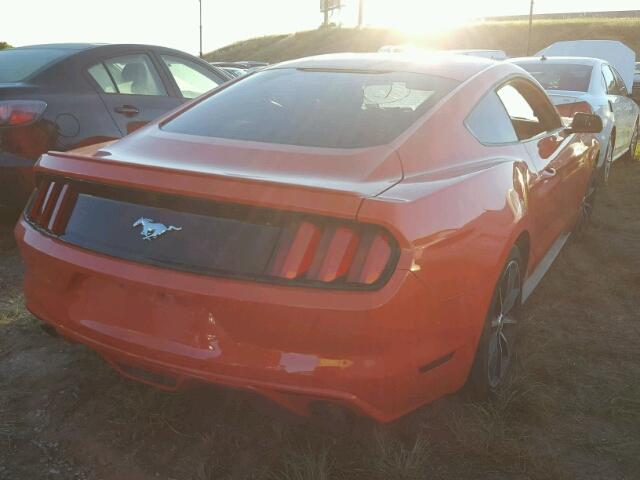 1FA6P8THXG5260382 - 2016 FORD MUSTANG ORANGE photo 4