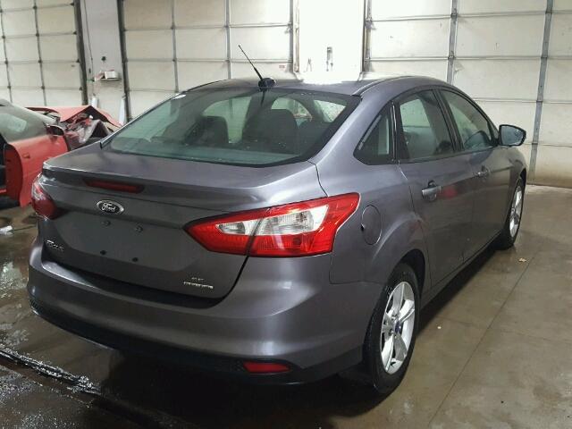 1FADP3F23DL183072 - 2013 FORD FOCUS SE GRAY photo 4