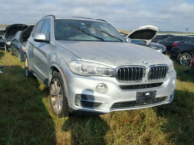 5UXKR0C59G0S93251 - 2016 BMW X5 SILVER photo 1