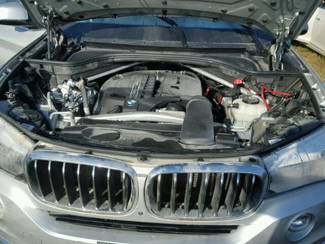 5UXKR0C59G0S93251 - 2016 BMW X5 SILVER photo 7