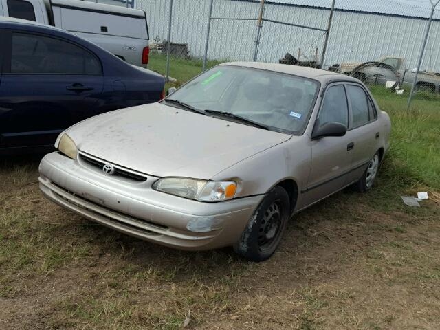 1NXBR12E1WZ094285 - 1998 TOYOTA COROLLA VE BEIGE photo 2