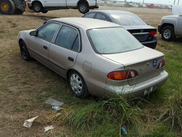 1NXBR12E1WZ094285 - 1998 TOYOTA COROLLA VE BEIGE photo 3