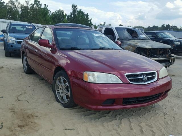 19UUA56611A002358 - 2001 ACURA 3.2TL RED photo 1