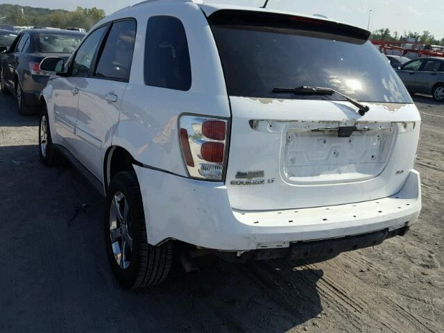 2CNDL63F886348350 - 2008 CHEVROLET EQUINOX LT WHITE photo 3