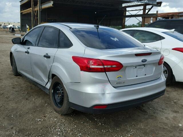 1FADP3E20GL296709 - 2016 FORD FOCUS SILVER photo 3