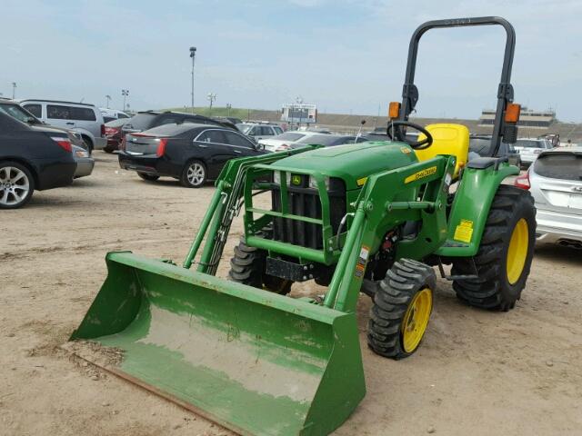 1P0D160XLGX032724 - 2016 JOHN DEERE 3032E GREEN photo 2