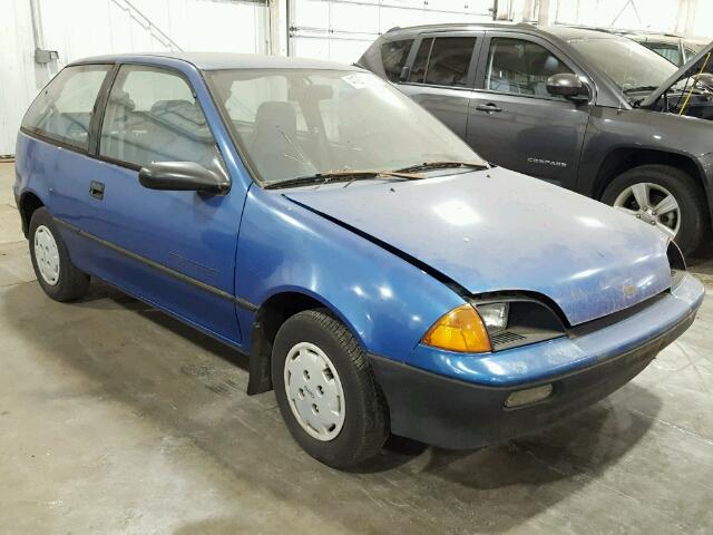 2C1MR246XM6800722 - 1991 GEO METRO BASE BLUE photo 1